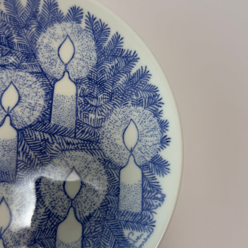 グスタフスベリ/スヴェン・ジョンソン/クリスマスイヤープレート/1976