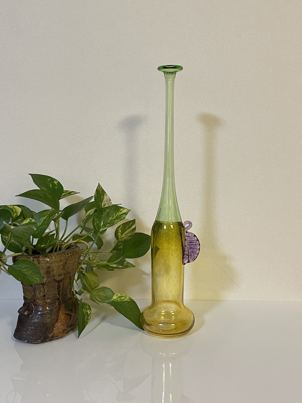 KOSTA BODA コスタ ボダ 花瓶 置物 バーティル・ヴァリーン KOSTA BODA/コスタ ボダ/バーティル・ヴァリーン/Windpipe/花瓶