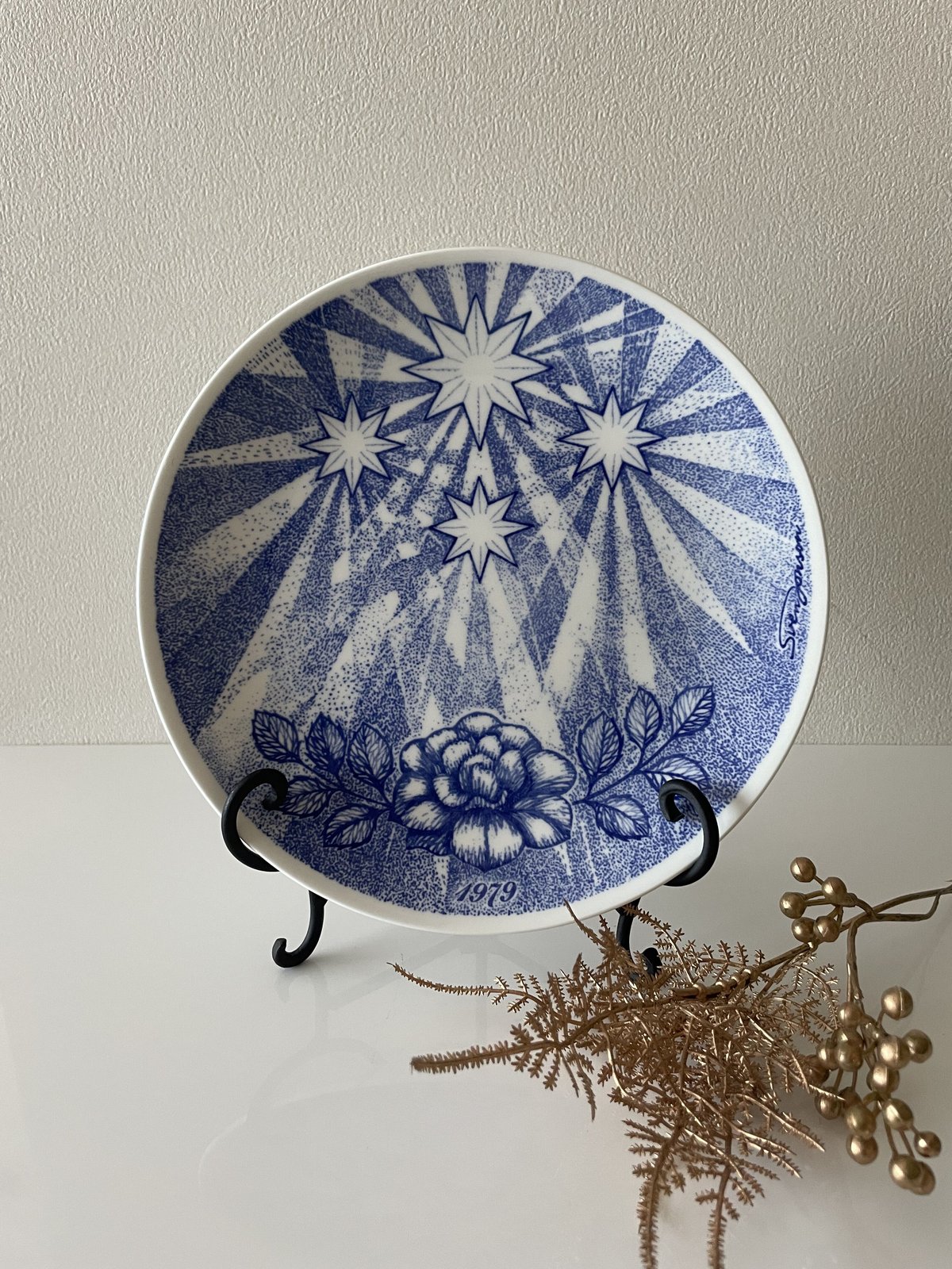 GUSTAVSBERG グスタフスベリクリスマスイヤープレート 1979 GUSTAVSBERG グスタフスベリクリスマスイヤープレート 1979