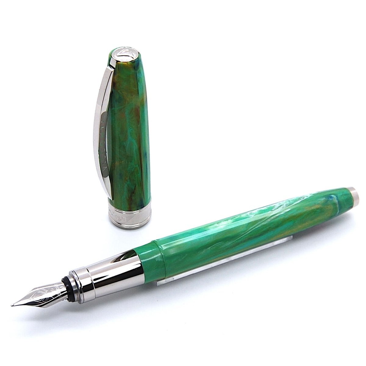 VISCONTI ボールペン ヴァンゴッホ　アイリス ライトグリーン　新品未使用 ヴィスコンティ】 ヴァンゴッホ アイリス ボールペン | 心斎橋