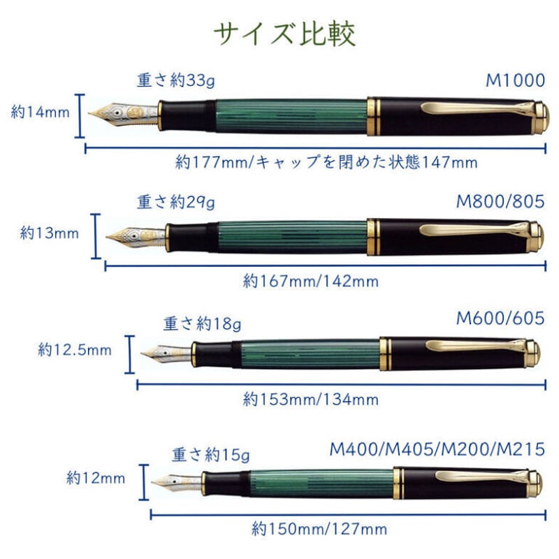 ペリカン】限定品・スーベレーンM800 ブラウンブラック 万年筆
