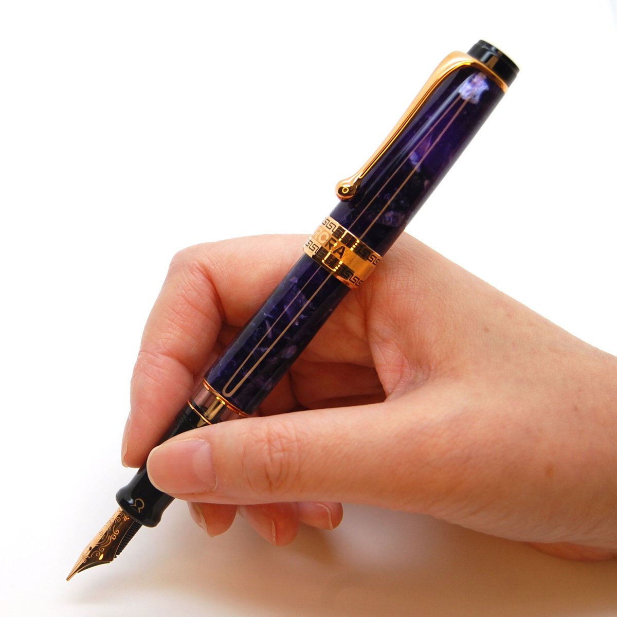 アウロラ】 オプティマ ヴィオラ 万年筆 | 心斎橋筆記具俱楽部