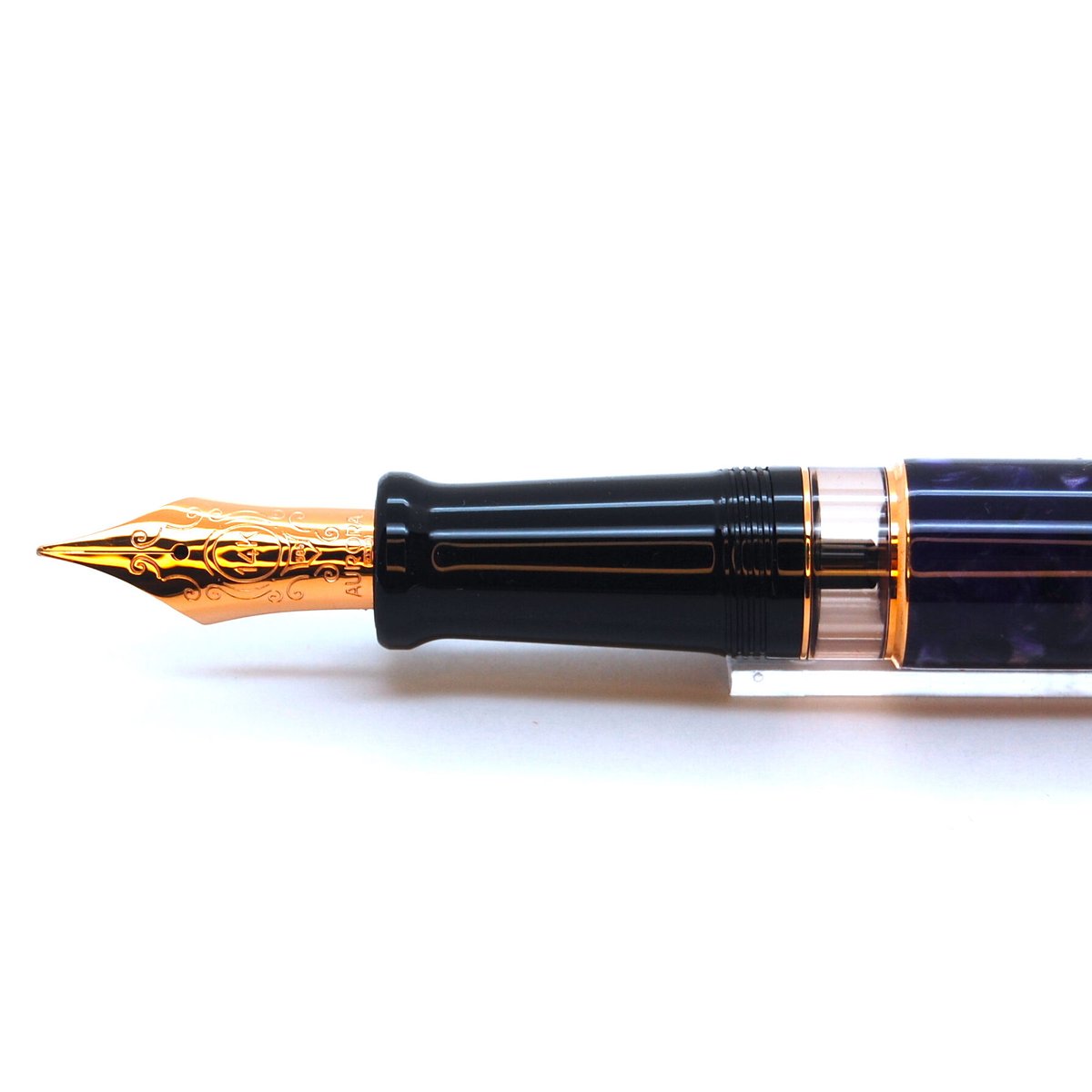 アウロラ】 オプティマ ヴィオラ 万年筆 | 心斎橋筆記具俱楽部