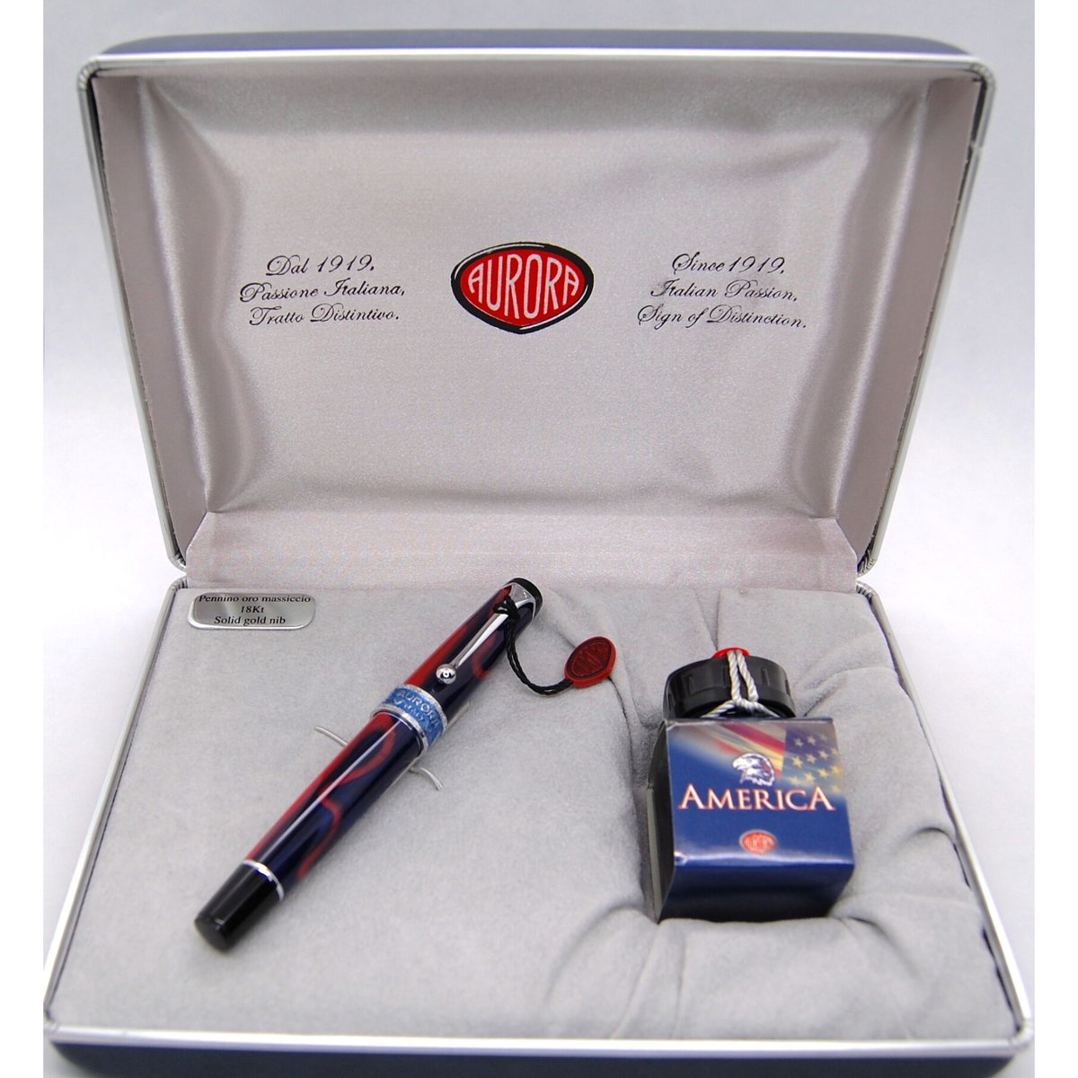 アウロラ】限定品・大陸シリーズ アメリカ 万年筆 | 心斎橋筆記具俱楽部