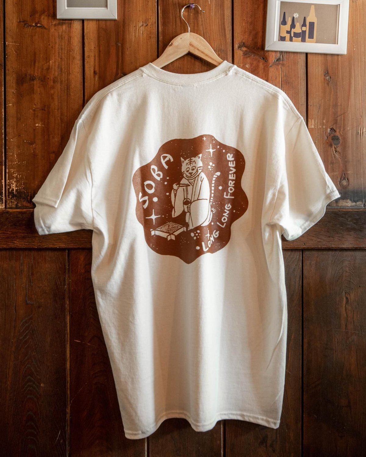 SALE!!¥1000OFF】まるみなみ半袖Tシャツ(ナチュラル) イラスト: 小山