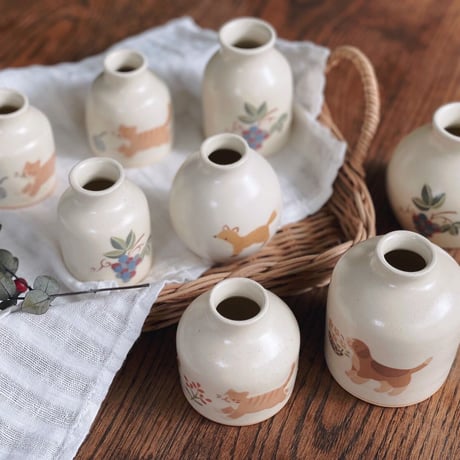 小さい動物壺/small animal pot