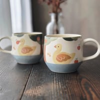 アヒルのマグカップ/Duck mug
