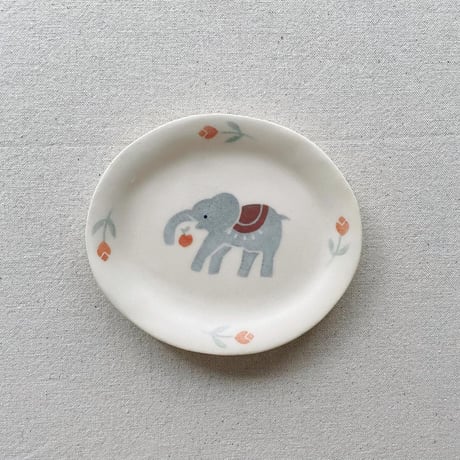動物の豆皿いろいろ/Various small plates of animals