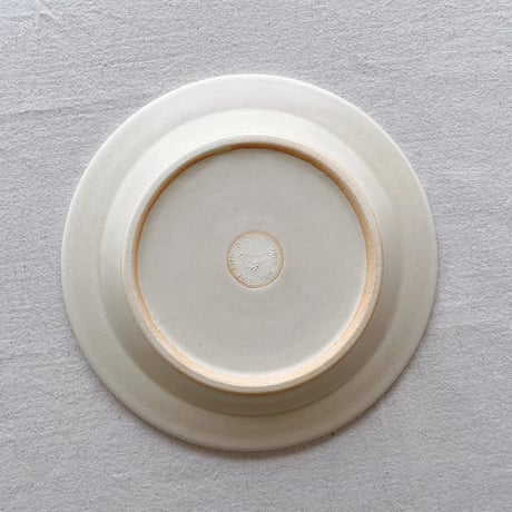 バラのリム皿　6寸/Rose rim dish(s-size)