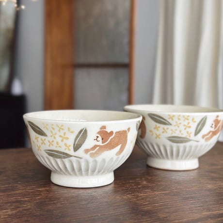 しのぎお茶碗/Shinogi bowl