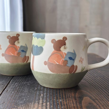 くまのマグカップ/Bear mug