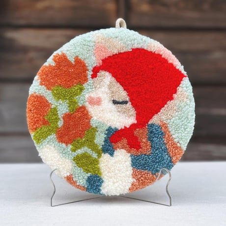 壁かけポットマットNo.1〜No.6/Pot mat with string