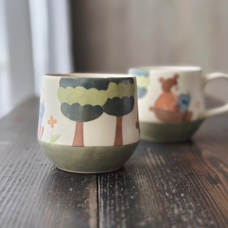 くまのマグカップ/Bear mug