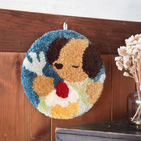 紐付きポットマットNo.22〜No.26/Pot mat with string
