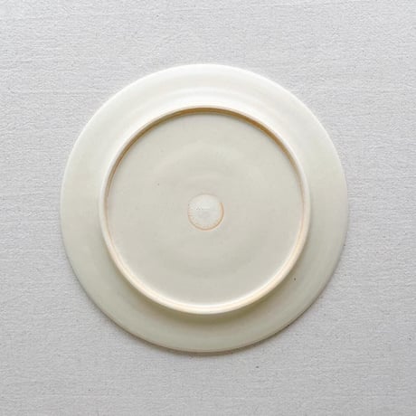 ライオンと鳥の平皿　7寸/Lion and bird flat plate(m-size)