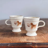 ビーグルのマグカップ/beagle mug
