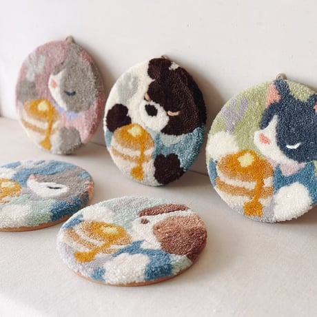 ポットマット“No.11〜No.20”/Pot mats "No.11 to No.20"
