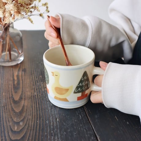 マグカップ“アヒルのオーナメント”/Mug "Duck ornament"