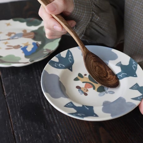 リムボウル“動物”/Rimmed Bowl "Animal"