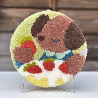 紐付きポットマットNo.17〜No.21/Pot mat with string