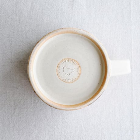 鳥とお花のスープカップ/Bird and flower soup cup