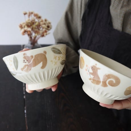 しのぎお茶碗/Shinogi bowl