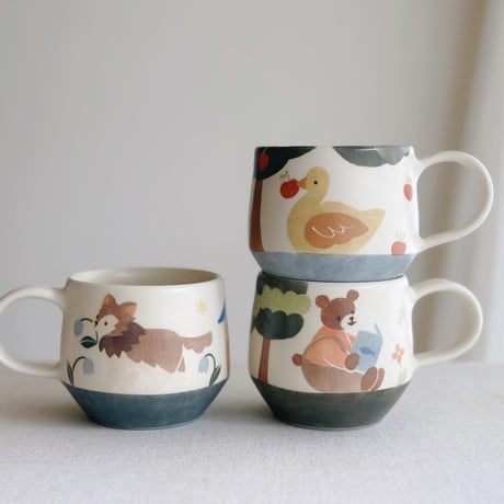 マグカップ”オオカミ”/Mug "Wolf"