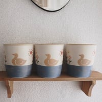 アヒルの水浴びコップ/duck bathing cup