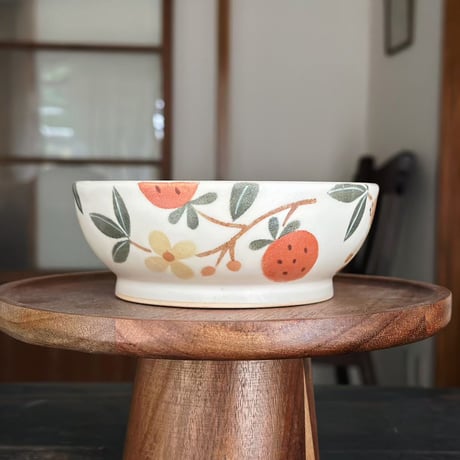 ボウル“ビーグルといちご”/Bowl "Beagle and Strawberry"