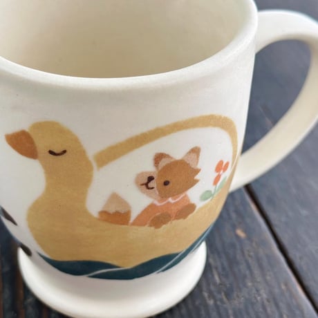 マグカップ“あひるボート”/Mug "Duck Boat"