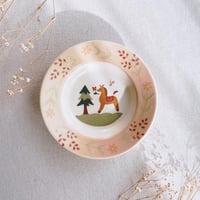 馬のリムボウル　5寸/horse rim bowl
