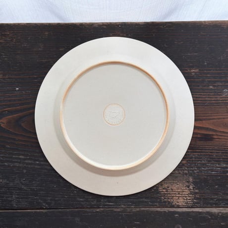 うさぎとお城のパスタ皿　7寸/Rabbit and castle pasta plate
