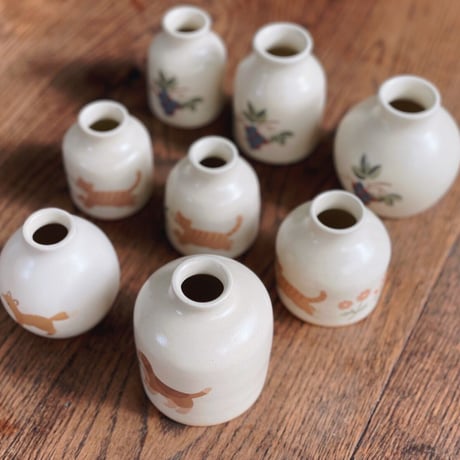 小さい動物壺/small animal pot