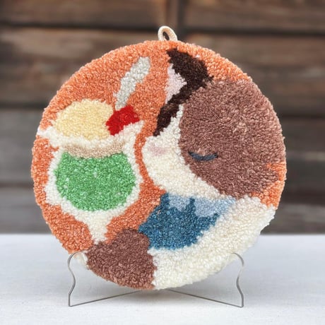 紐付きポットマットNo.7〜No.11/Pot mat with string