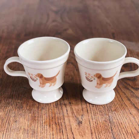 ビーグルのマグカップ/beagle mug