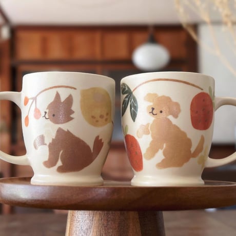 マグカップ”オオカミとレモン”/Mug "Wolf and Lemon"