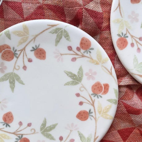 いちご小皿/Strawberry small plate