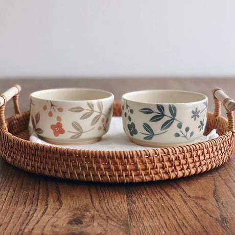 お花いっぱい小鉢/small bowl full of flowers