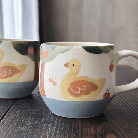 アヒルのマグカップ/Duck mug