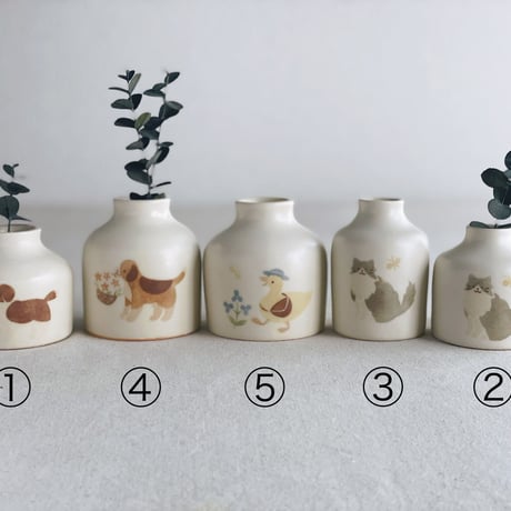 ミニ花瓶いろいろ/Various mini vases