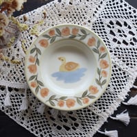 リムボウル“アヒルの水浴び”/Rim Bowl "Duck bathing"