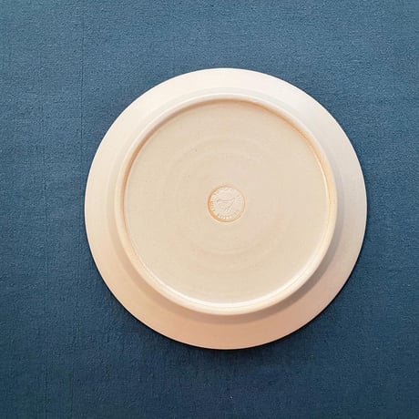 いちごとぶどうのリム皿 8寸 / Strawberry and grape plate (l-size)