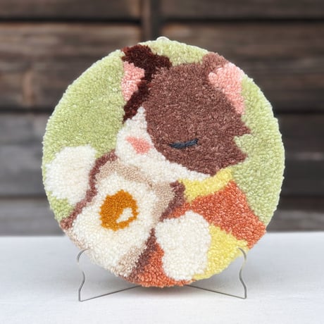 紐付きポットマットNo.27〜No.33/Pot mat with string