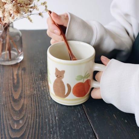 マグカップ“猫のオーナメント”/Mug "Cat Ornament"