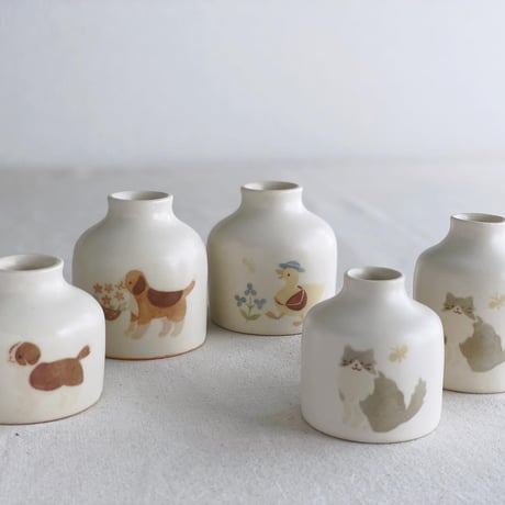 ミニ花瓶いろいろ/Various mini vases