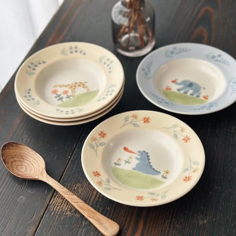 動物リムボウルいろいろ/Various animal rim bowls
