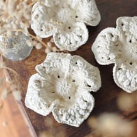 ニット陶器”皿”/Knitted ceramic "plate"