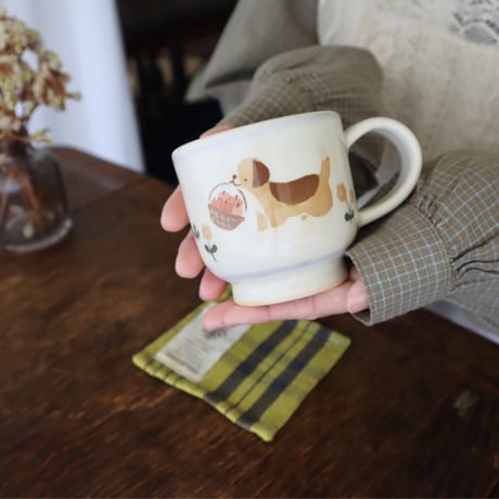 動物マグカップ　3種類/Animal mugs - 3 types