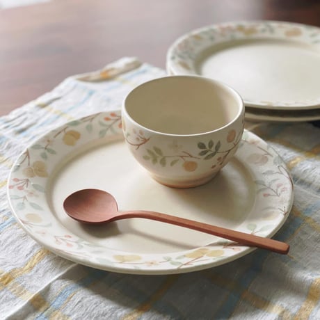 レモンの七寸皿/Lemon rim plate(m-size)