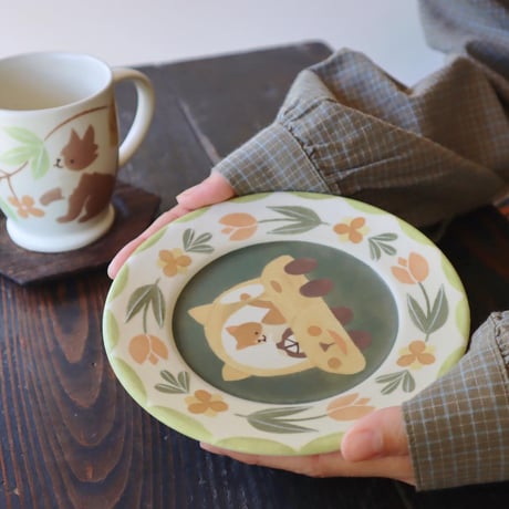 マグカップ”オオカミとレモン”/Mug "Wolf and Lemon"